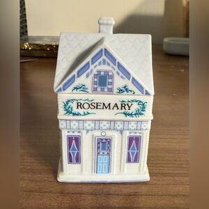 Lenox Spice Village 1989, 'ROSEMARY’